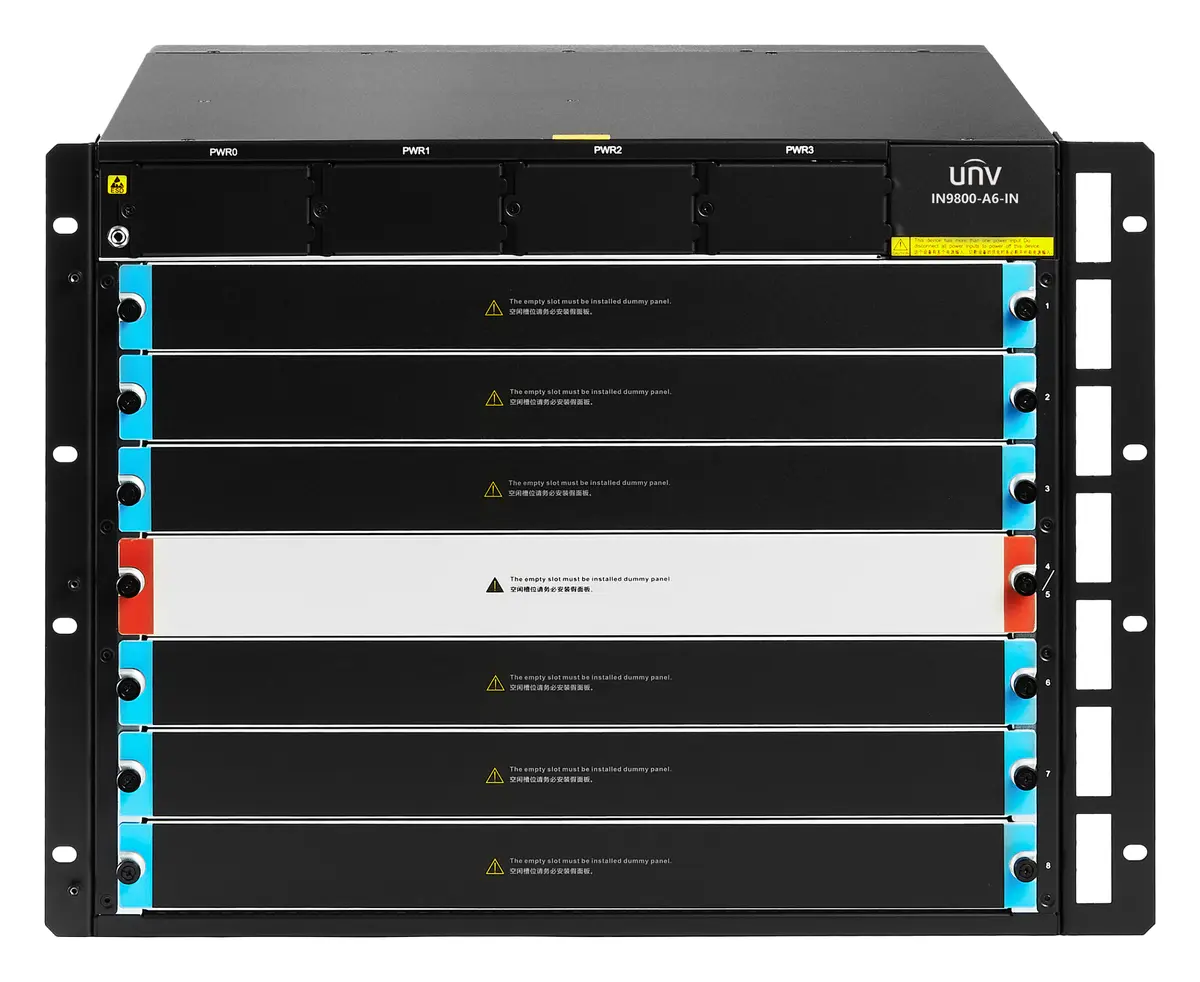 Uniview IN9800-A6-IN Omurga (Core) Switch — görsel 2