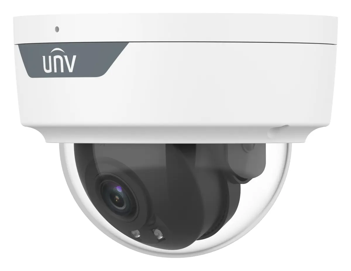 Uniview IPC324SS-ADF28K-I1 4MP LightHunter Sabit Lens IR IP Dome Kamera