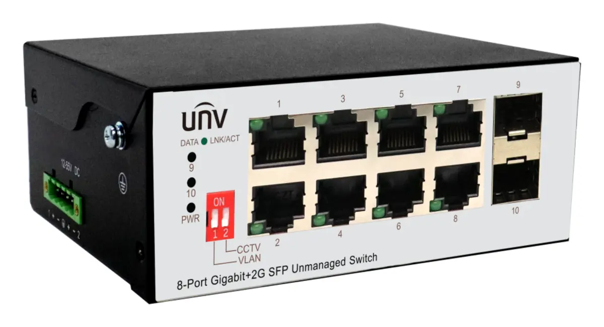 Uniview ISW2000-8GT2GP-IN Switch — görsel 2