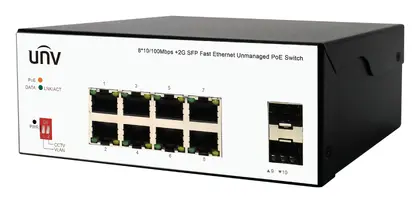 Uniview ISW2000-8T2GP-POE-IN PoE Switch