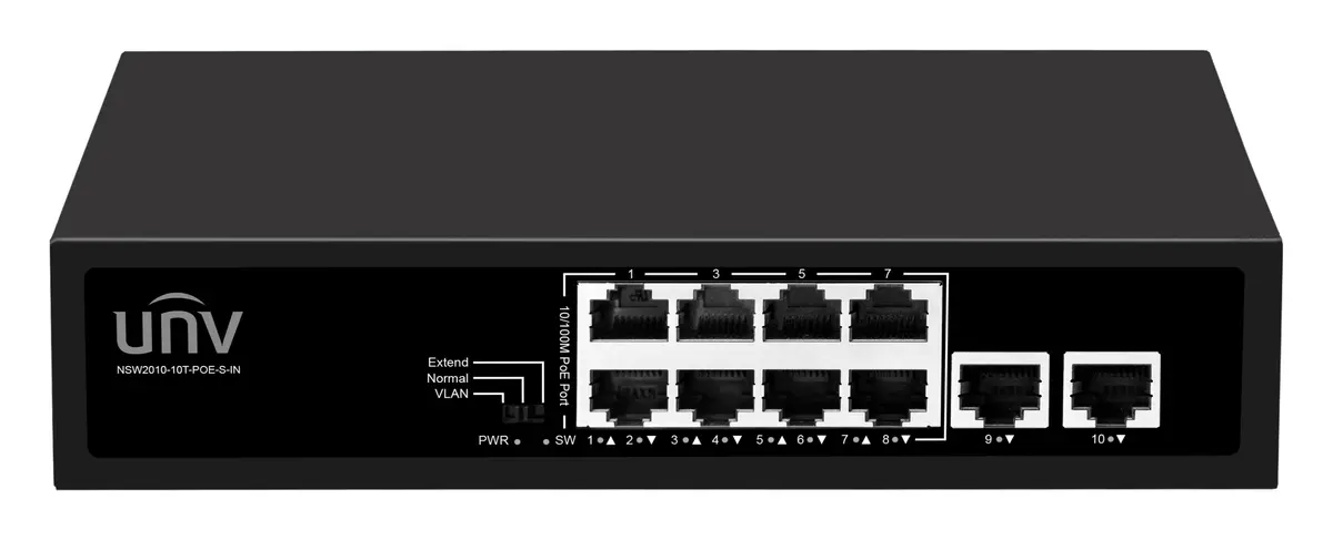 Uniview NSW2010-10T-POE-S-IN 8 Port PoE Switch