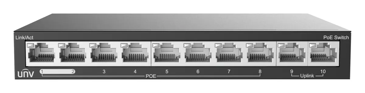 Uniview NSW2020-10T-POE-IN Yönetilemez PoE Switch — görsel 2