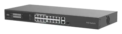 Uniview NSW2020-16T1GT1GC-POE-IN Yönetilemez PoE Switch