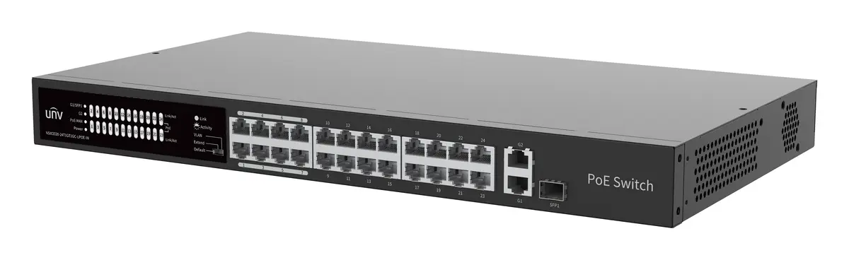 Uniview NSW2020-24T1GT1GC-LPOE-IN Yönetilemez PoE Switch