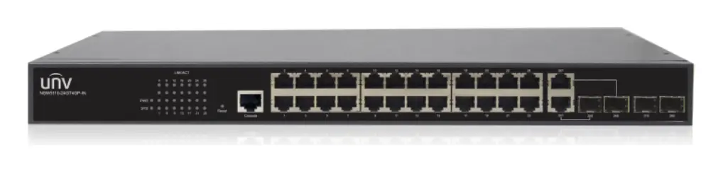 Uniview NSW5110-24GT4GP-IN Yönetilebilir Switch