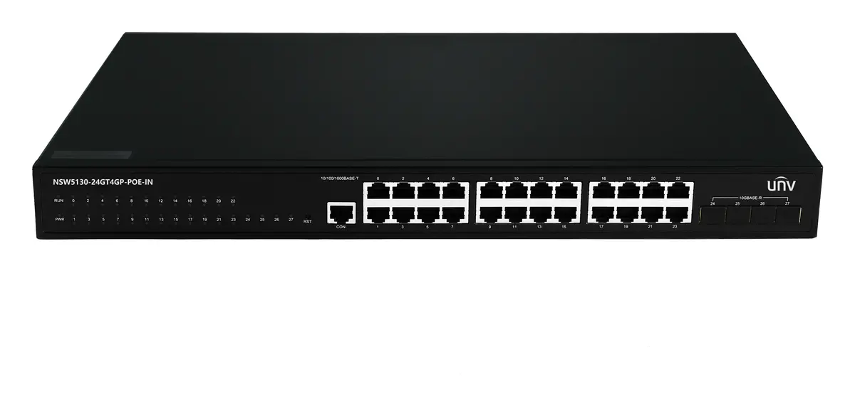 Uniview NSW5130-24GT4GP-POE-IN PoE Switch