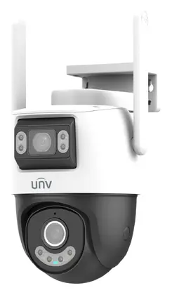 Uniview Uho-P2S-M55F34-U 5MP Çift Lens Dış Mekan Wi-Fi PT Kamera