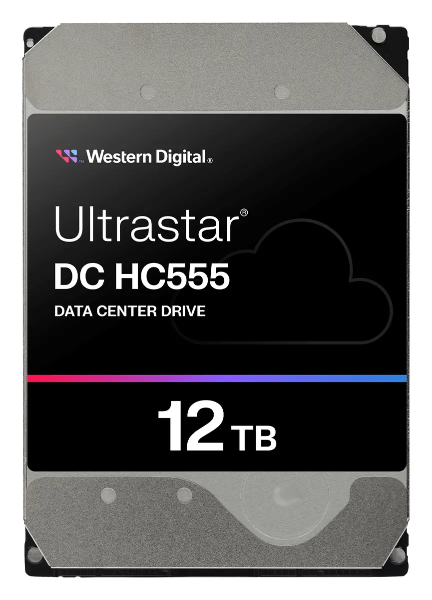WD Ultrastar DC HC555 12TB 3.5" SATA Kurumsal Disk (0B48715) — görsel 2