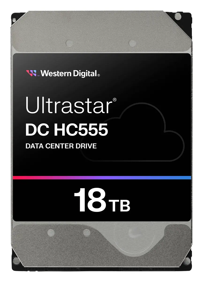 WD Ultrastar DC HC555 18TB 3.5" SATA Kurumsal Disk (0B48718) — görsel 2