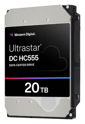 WD Ultrastar DC HC555 20TB 3.5" SATA Kurumsal Disk (0B48719)