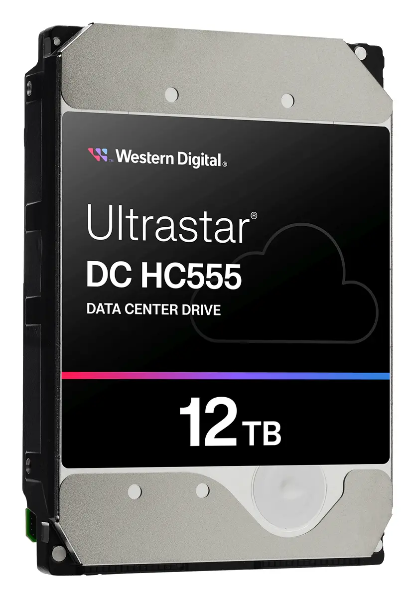 WD Ultrastar DC HC555 12TB 3.5" SAS Kurumsal Disk (0B48778) — görsel 3