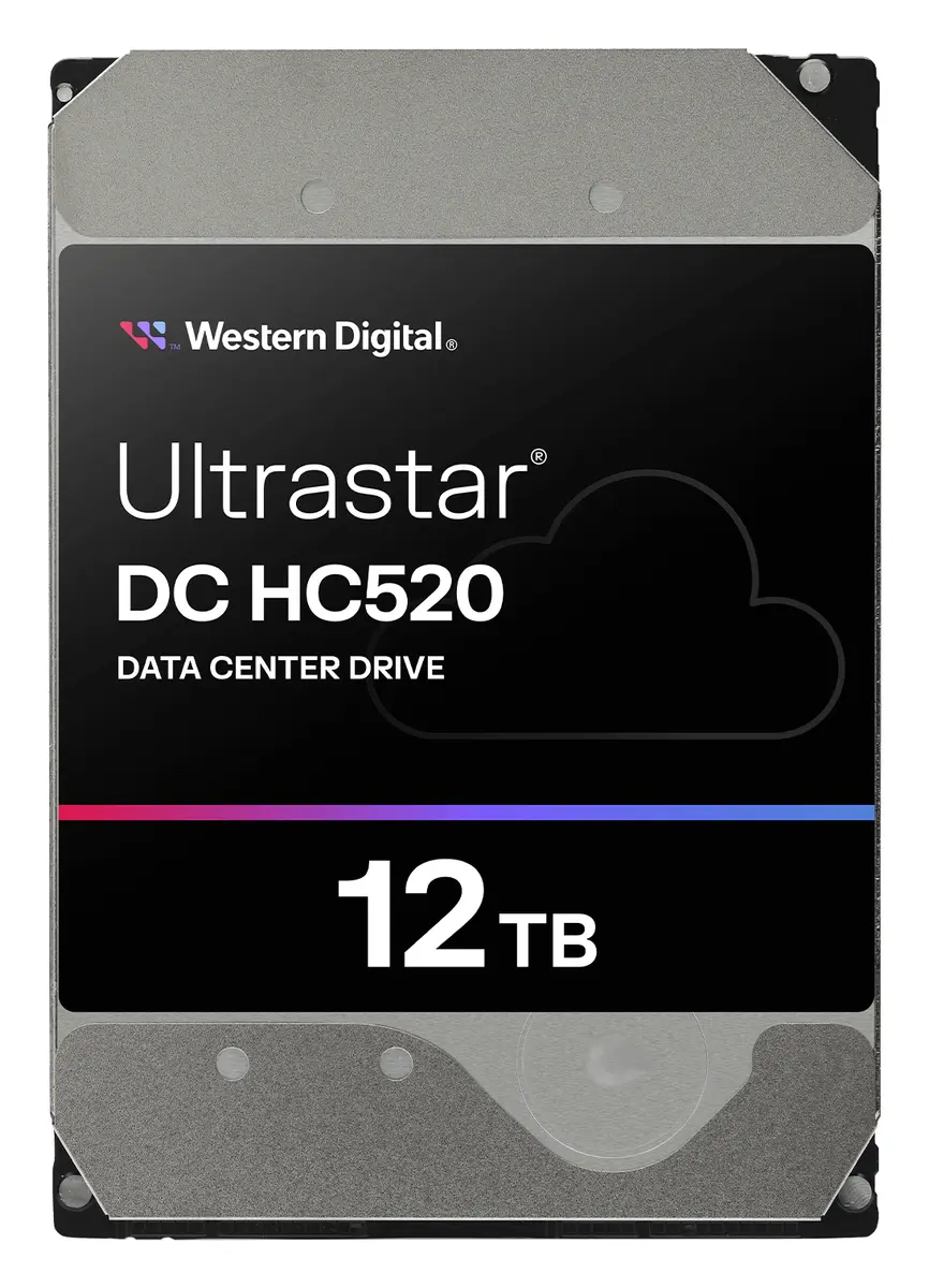 WD Ultrastar DC HC520 12TB 3.5" SATA Kurumsal Disk (0F30144) — görsel 2