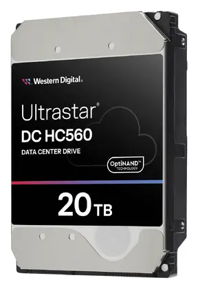 WD Ultrastar DC HC560 20TB 3.5" SAS Kurumsal Disk (0F38651)