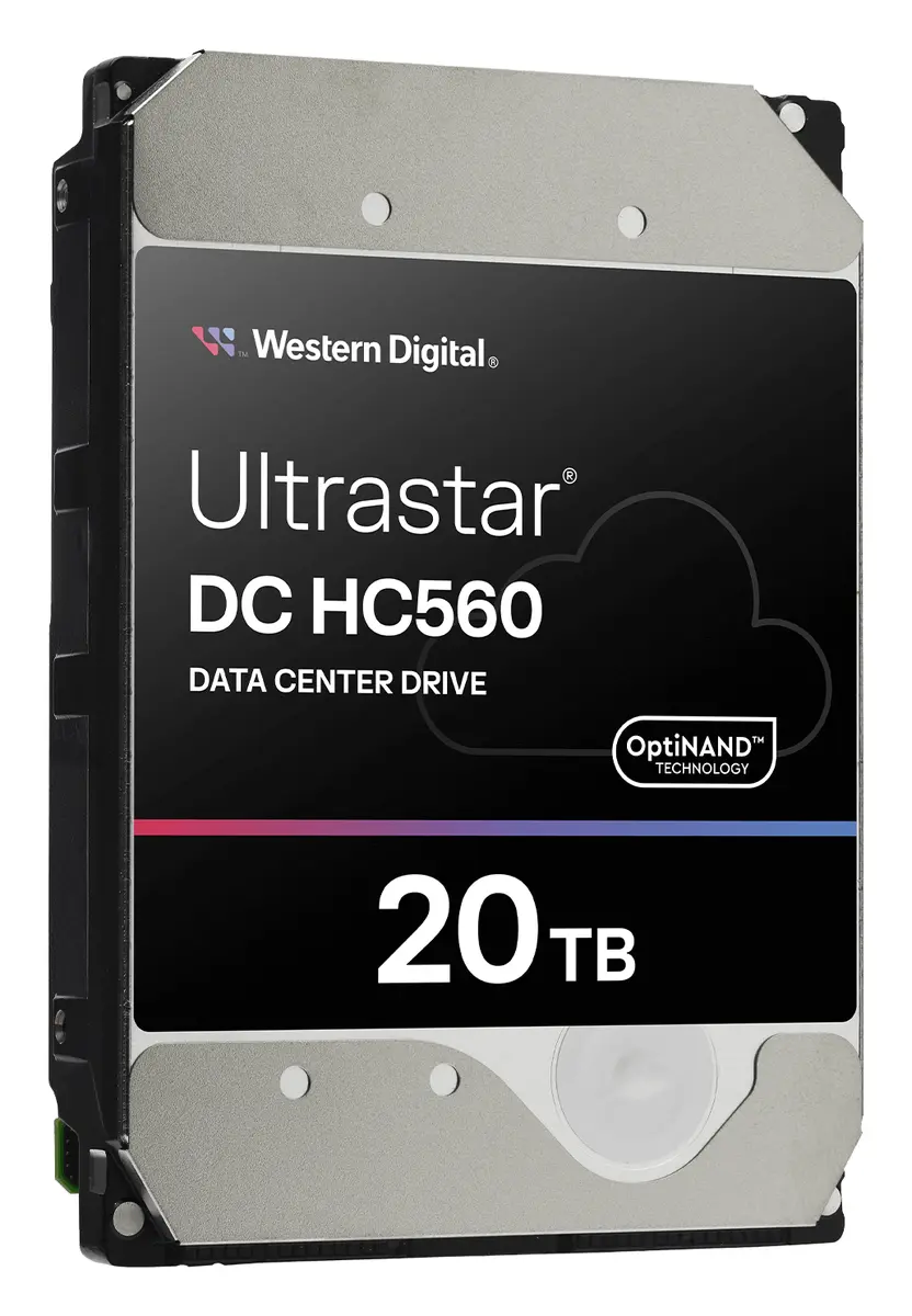 WD Ultrastar DC HC560 20TB 3.5" SATA Kurumsal Disk (0F38785) — görsel 3