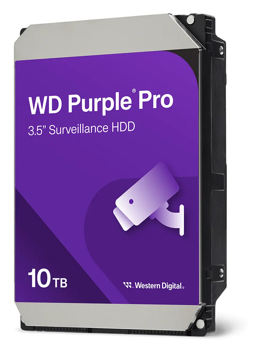 WD Purple Pro 10TB 3.5" SATA Gözetim Diski (WD102PURP)
