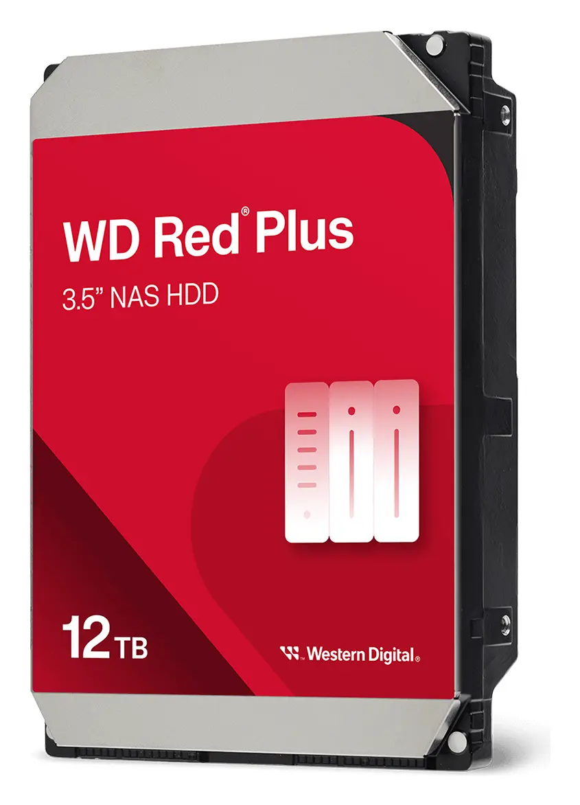 WD Red Plus 12TB 3.5" SATA NAS Diski (WD120EFGX)