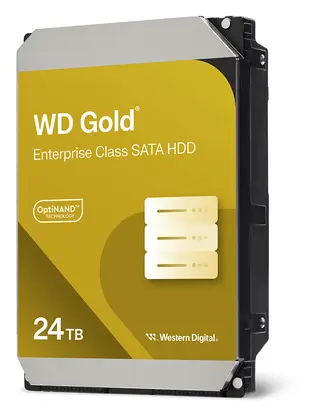 WD Gold 24TB 3.5" SATA Kurumsal Disk (WD242KRYZ)