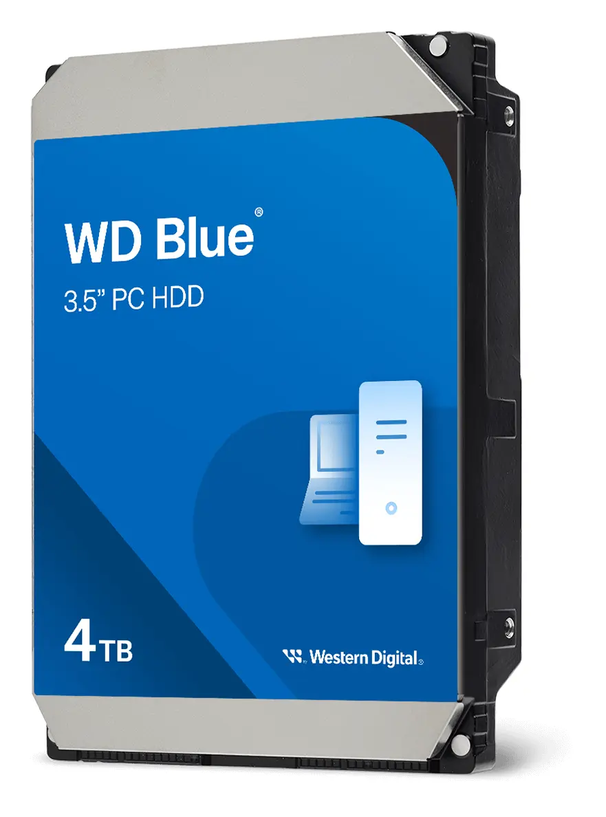 WD Blue 4TB 3.5" SATA Masaüstü Disk (WD40EZAX)