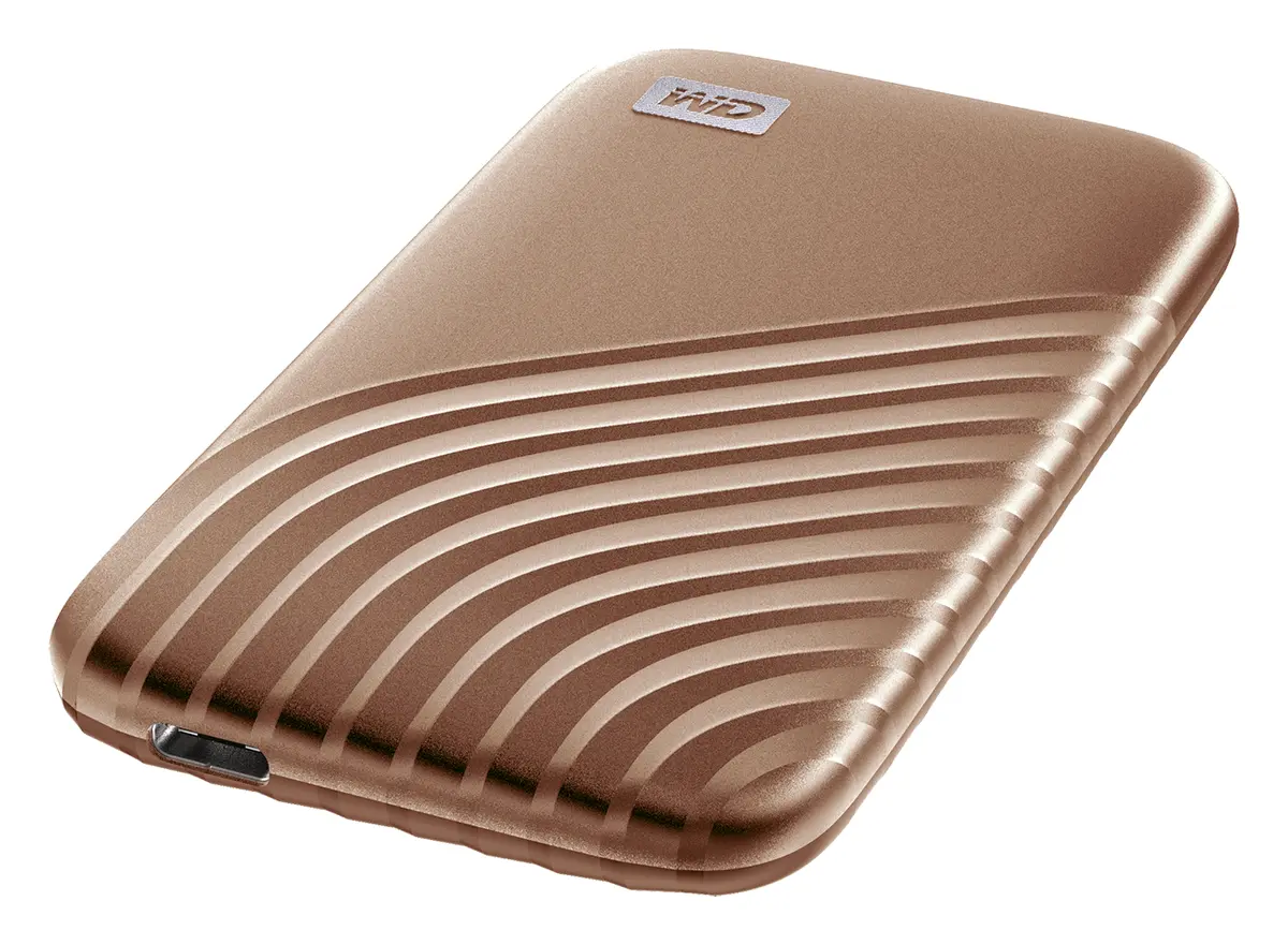 WD My Passport SSD 1TB USB 3.2 Pembe Altın Harici Disk (WDBAGF0010BGD-WESN) — görsel 4