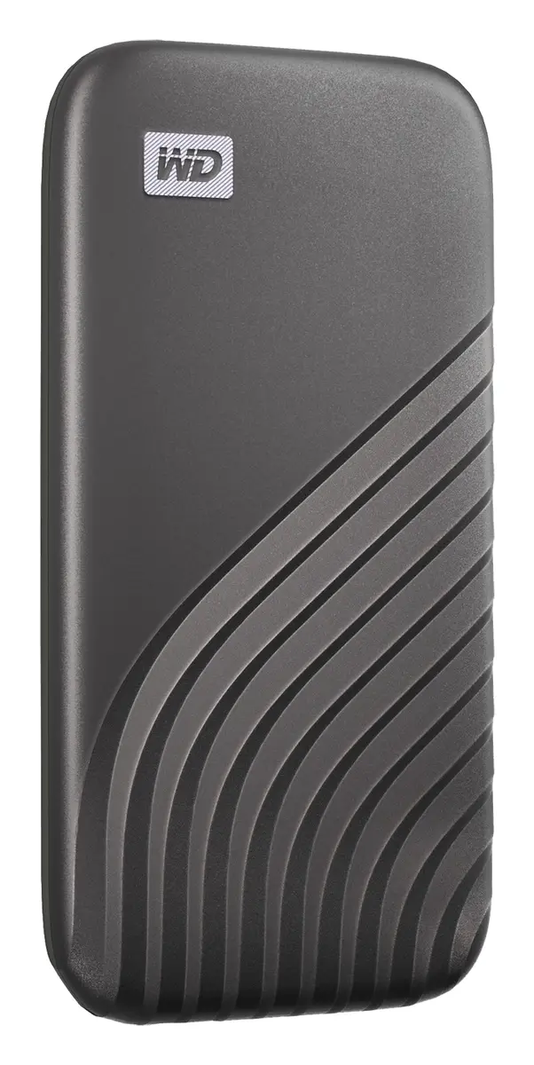 WD My Passport SSD 1TB USB 3.2 Gri / Gümüş Harici Disk (WDBAGF0010BGY-WESN) — görsel 2