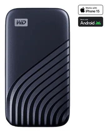 WD My Passport SSD 2TB USB 3.2 Mavi Harici Disk (WDBAGF0020BBL-WESN)