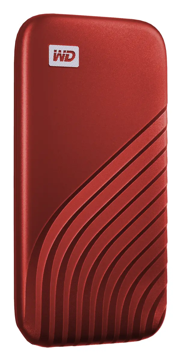WD My Passport SSD 2TB USB 3.2 Kırmızı Harici Disk (WDBAGF0020BRD-WESN) — görsel 2
