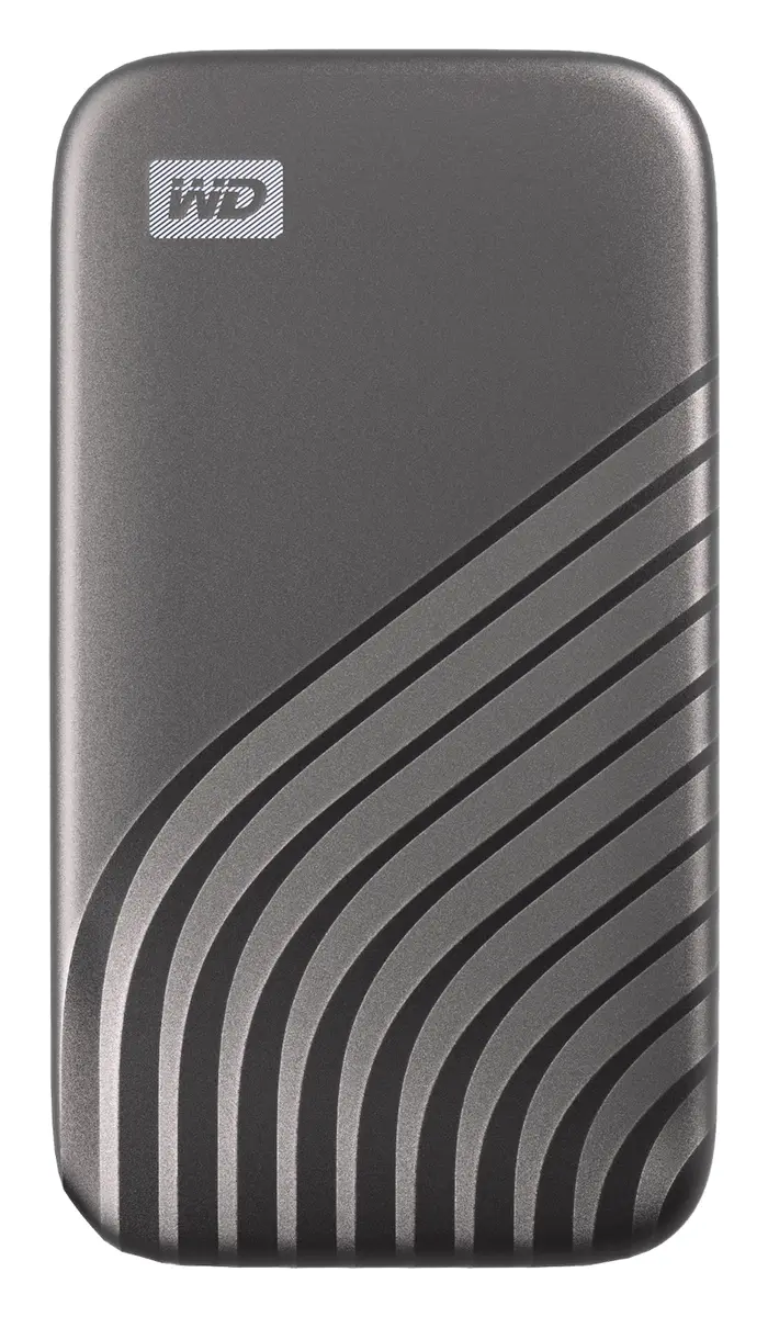 WD My Passport SSD 500GB USB 3.2 Gray/Silver Harici Disk (WDBAGF5000AGY-WESN)