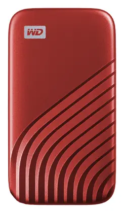 WD My Passport SSD 500GB USB 3.2 Kırmızı Harici Disk (WDBAGF5000ARD-WESN)