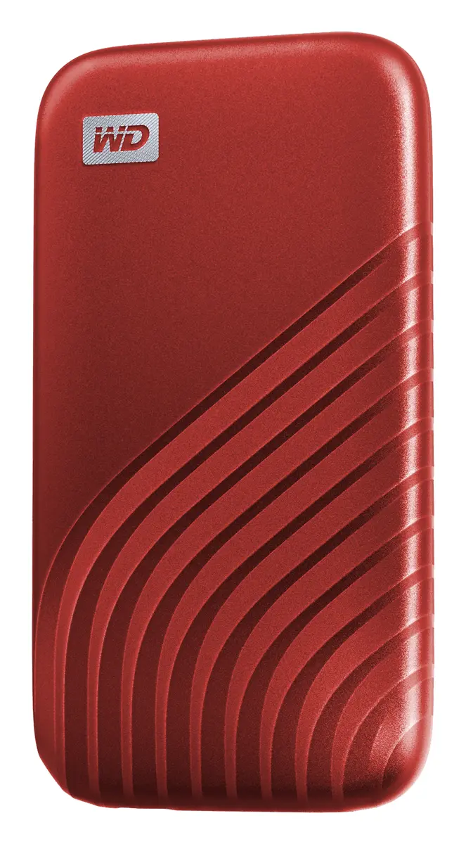 WD My Passport SSD 500GB USB 3.2 Kırmızı Harici Disk (WDBAGF5000ARD-WESN) — görsel 3