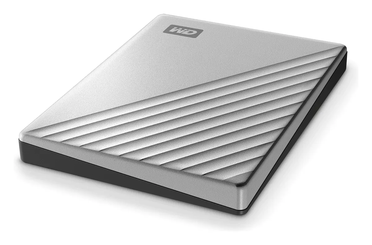 WD My Passport Ultra 2TB USB 3.2 Gri / Gümüş Harici Disk (WDBC3C0020BSL-WESN) — görsel 4
