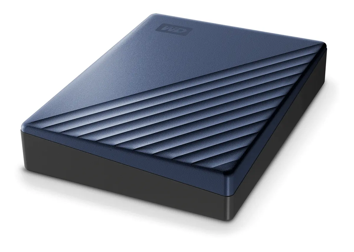 WD My Passport Ultra 4TB USB 3.2 Mavi Harici Disk (WDBFTM0040BBL-WESN) — görsel 4