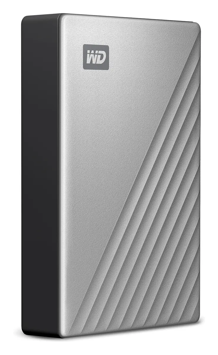WD My Passport Ultra 4TB USB 3.2 Gri / Gümüş Harici Disk (WDBFTM0040BSL-WESN) — görsel 2