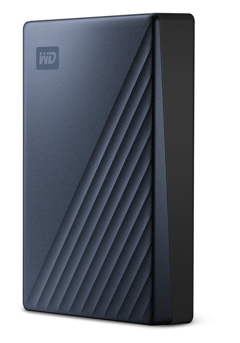 WD My Passport Ultra 5TB USB 3.2 Mavi Harici Disk (WDBFTM0050BBL-WESN) — görsel 2