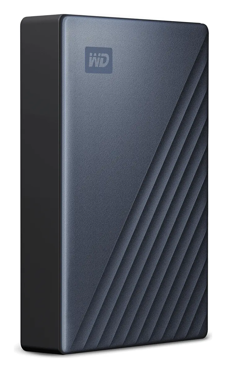 WD My Passport Ultra 5TB USB 3.2 Mavi Harici Disk (WDBFTM0050BBL-WESN) — görsel 3
