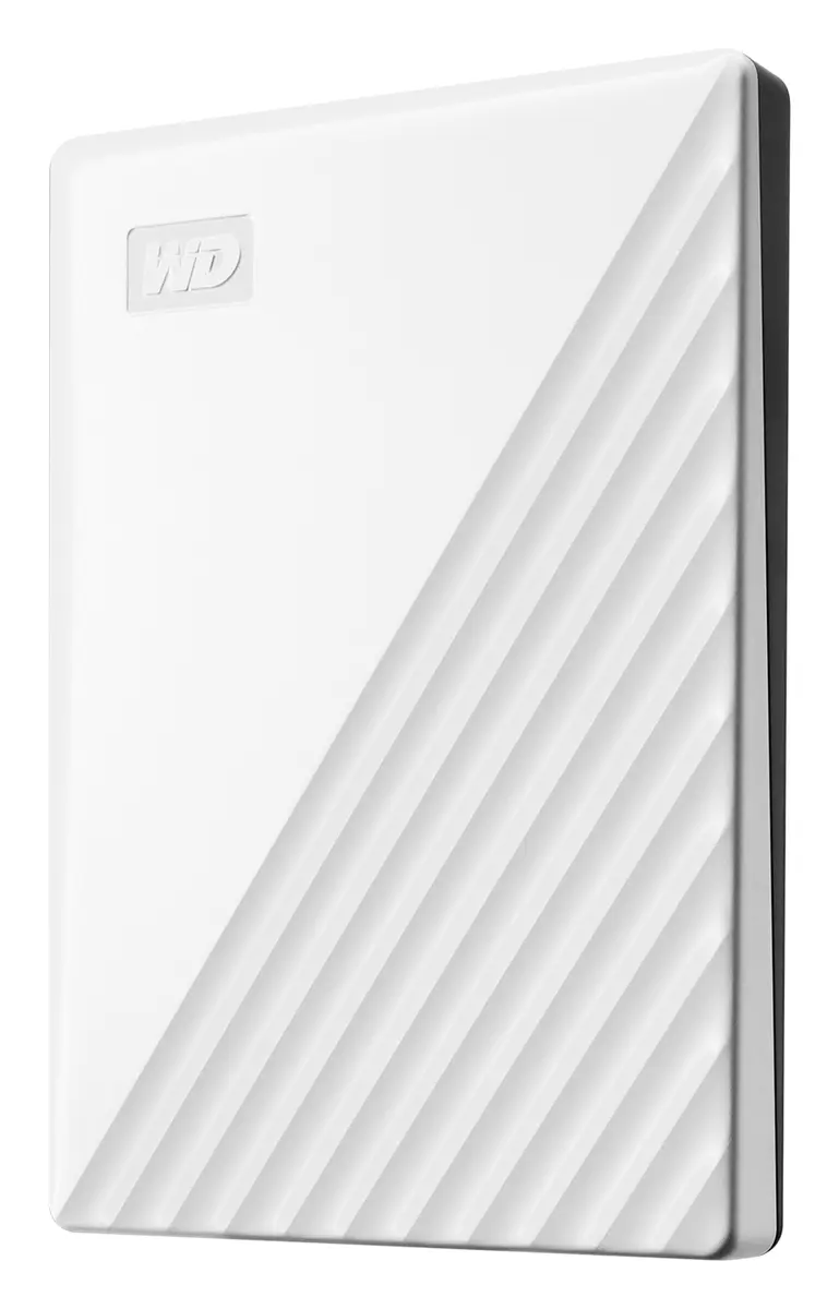 WD My Passport 1TB USB 3.2 Beyaz Harici Disk (WDBYVG0010BWT-WESN) — görsel 2