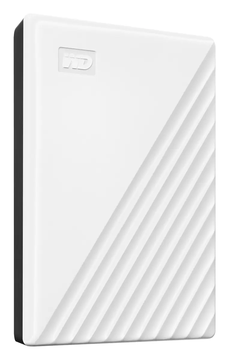 WD My Passport 1TB USB 3.2 Beyaz Harici Disk (WDBYVG0010BWT-WESN) — görsel 3
