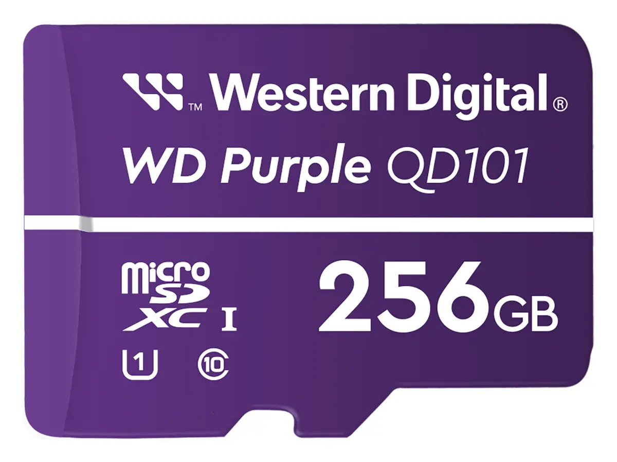 WD Purple QD101 256GB microSD Hafıza Kartı (WDD256G1P0C)