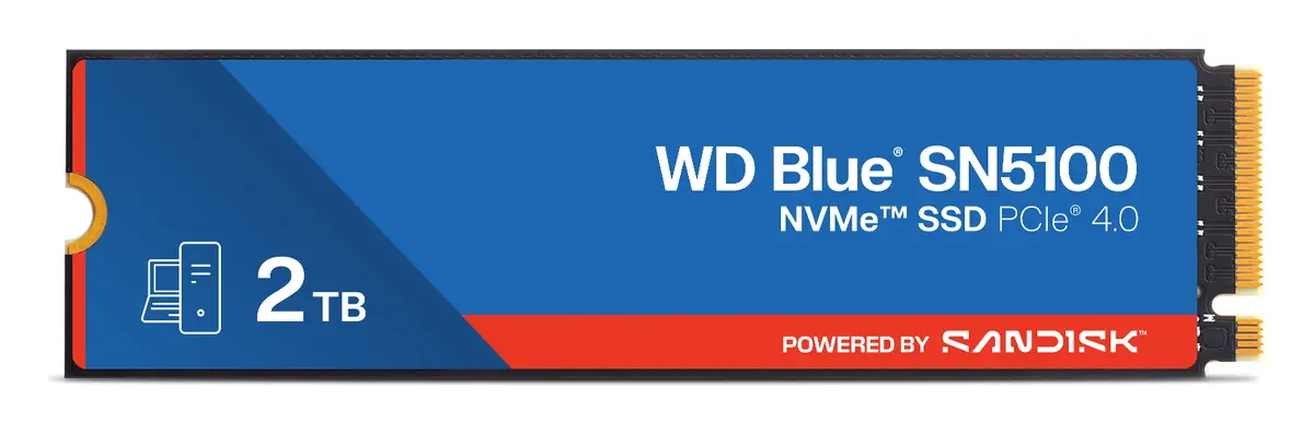 WD Blue SN5100 2TB M.2 2280 NVMe SSD (WDS200T5B0E)