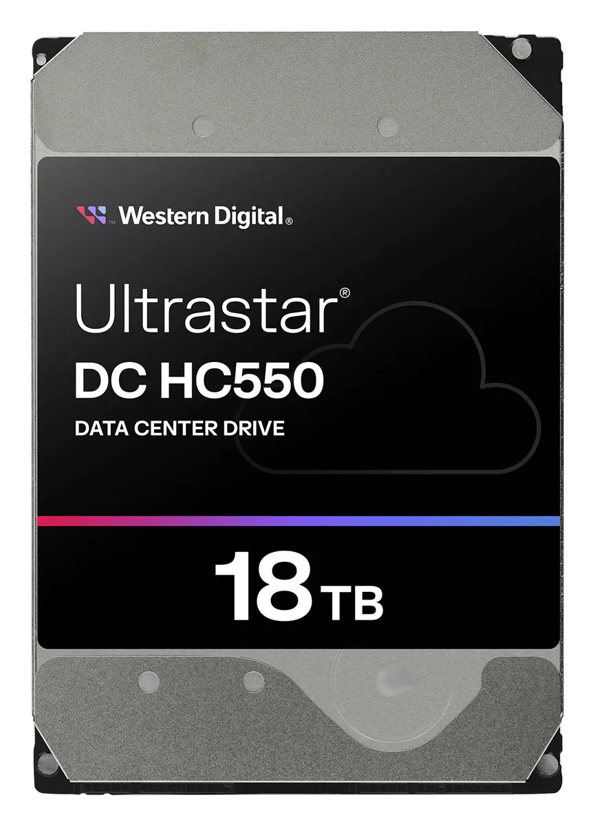 WD Ultrastar DC HC550 18TB 3.5" SAS Kurumsal Disk (WUH721818AL5205) — görsel 2