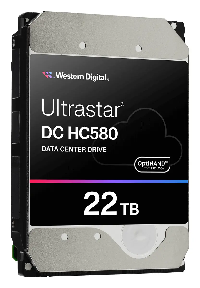 WD Ultrastar DC HC580 22TB 3.5" SAS Kurumsal Disk (WUH722222ALE604) — görsel 3