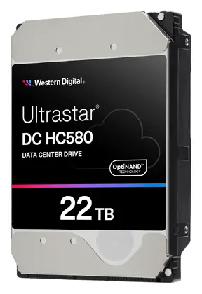 WD Ultrastar DC HC580 22TB 3.5" SAS Kurumsal Disk (WUH722422AL5204)