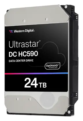 WD Ultrastar DC HC590 24TB 3.5" SAS Kurumsal Disk (WUH722624ALE6L4)