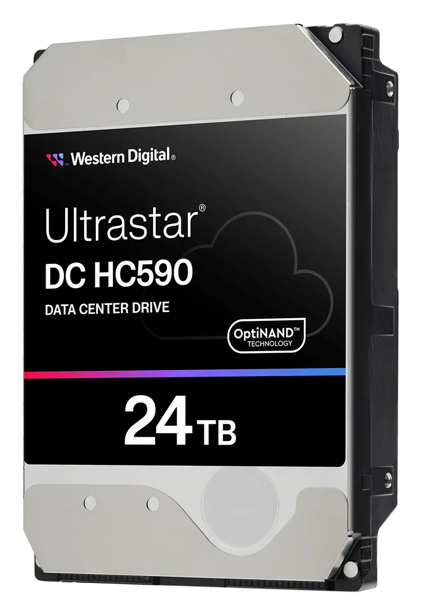 WD Ultrastar DC HC590 24TB 3.5" SAS Kurumsal Disk (WUH722624ALE6L4)