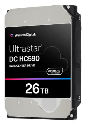 WD Ultrastar DC HC590 26TB 3.5" SAS Kurumsal Disk (WUH722626AL5204)