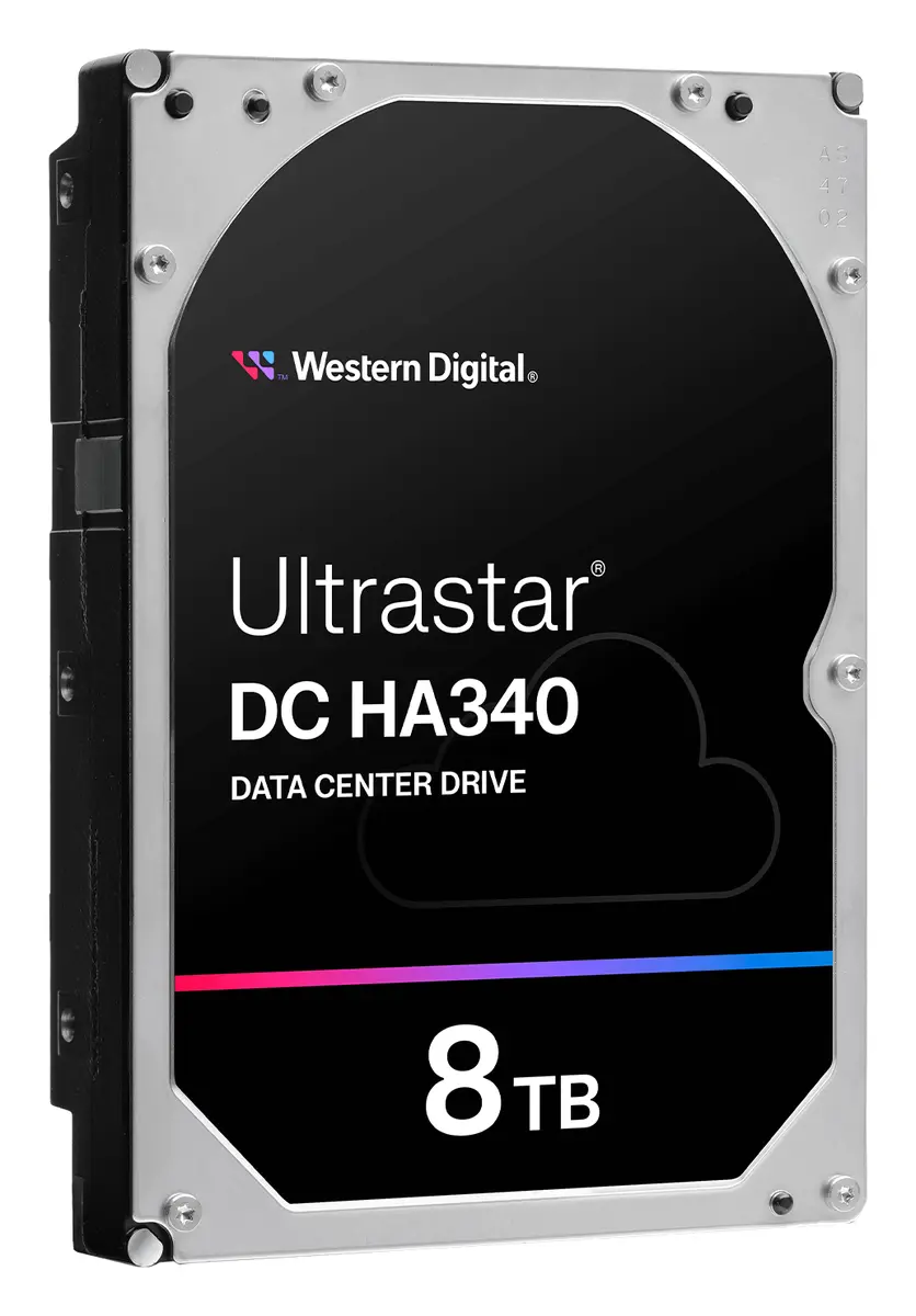 WD Ultrastar DC HA340 8TB 3.5" SATA Kurumsal Disk (WUS721208BLE6L4) — görsel 3