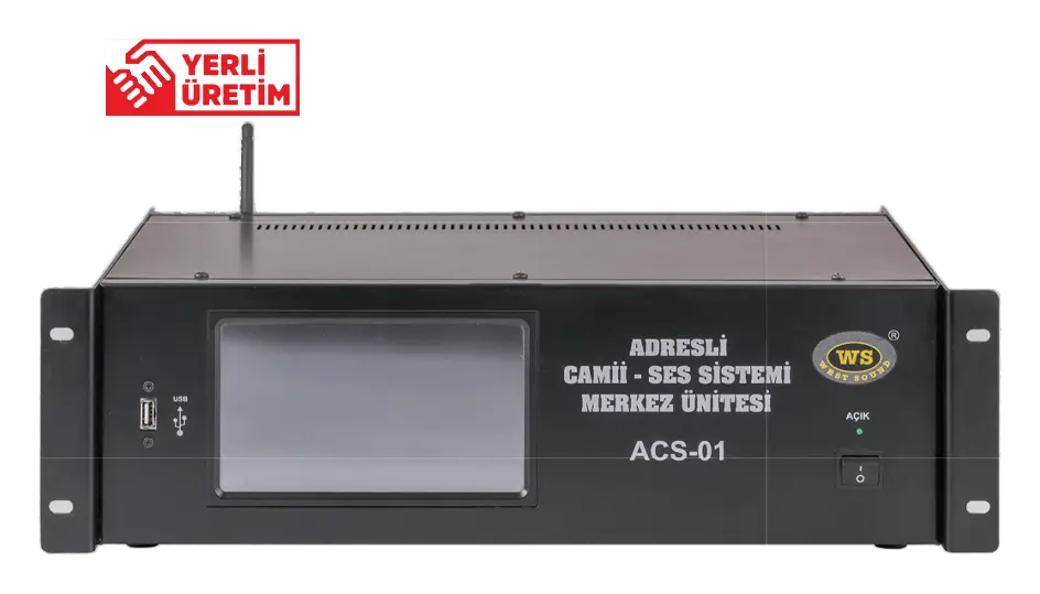 West Sound ACS 01 Adresli Ses Sistemi Kontrol Ünitesi
