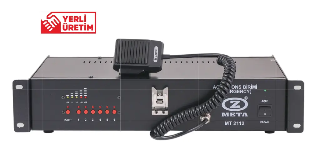 West Sound MT 2112 Acil Anons Mesaj Ünitesi
