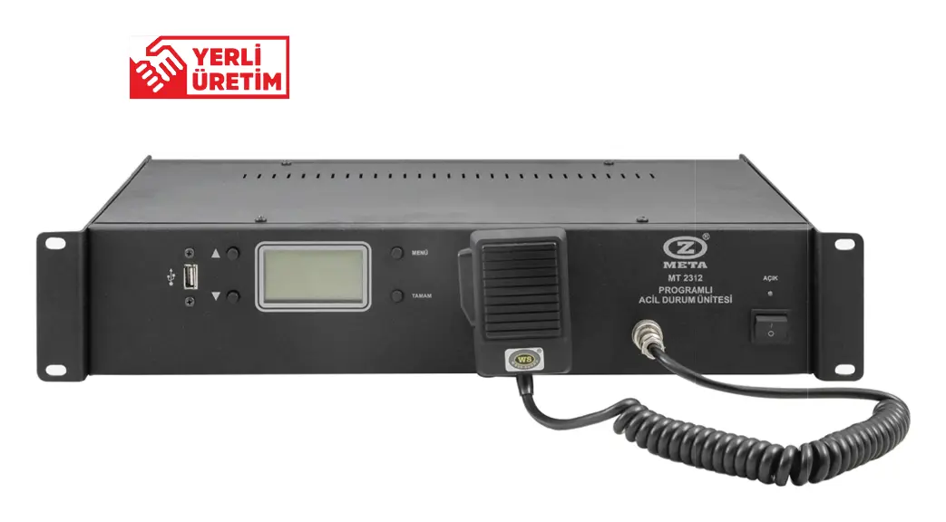 West Sound MT 2312 Acil Anons Mesaj Ünitesi