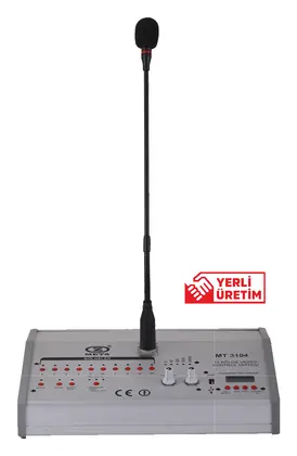 West Sound MT 3104 B10 10 Bölgeli Telsiz Anons Ünitesi
