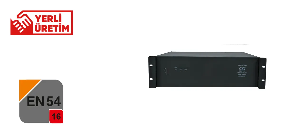 West Sound MT9000/PA500 Amplifikatör